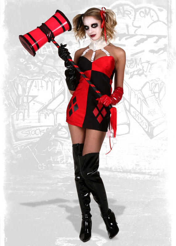 Harley Quinn Cosplay Costume For Halloween 15112070